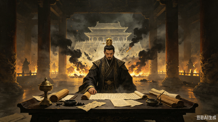 阎罗大殿阎君读《阿房宫赋》(1) 阎罗大殿阎君读《阿房宫赋》(1)